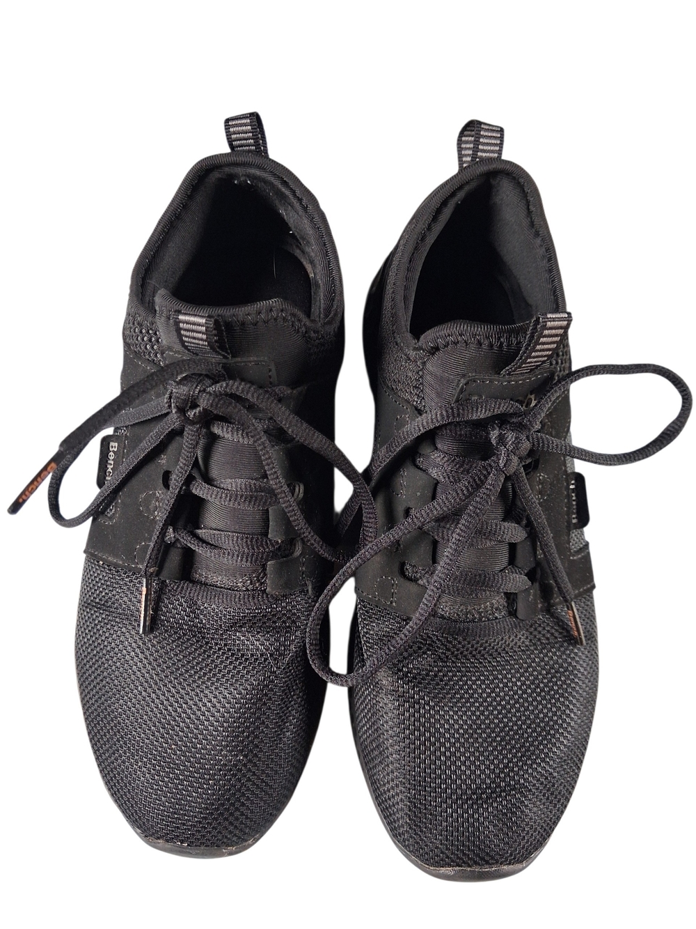 Bench Black Women's Athletic Lace-Up Sneakers